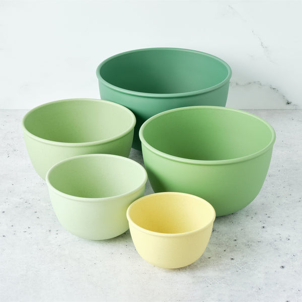 5 Piece Astrik Mixing Bowls Eco Friendly Plant Based Plastic