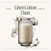 Amélie –Linen Cotton Oasis Candle