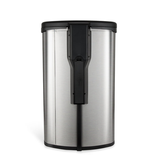 Ninestars Semi-Round Tap Sensor Trash Can 13.2 Gallon