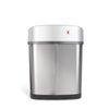 Oval Motion Sensor Trash Can Hands Free For Bathroom Bedroom | 3.2 Gallon