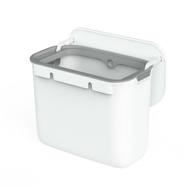 Countertop Hanging Trash Can for Kitchen Bathroom Compost Trash Can | 1.3 Gallon