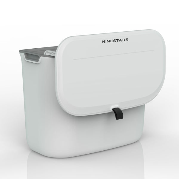 Countertop Hanging Trash Can for Kitchen Bathroom Compost Trash Can | 1.3 Gallon