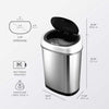 Rectangular Hands-Free Motion Sensor Trash Can For Kitchen and Office | 11 Gallon