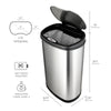 Ninestars Rectangular Motion Sensor Trash Can