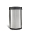 Oval Touch Free Motion Sensor Trash Can Stainless Steel for Kitchen Office | 13.2 Gallon