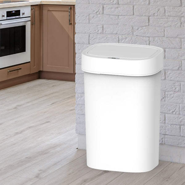 Rectangular Automatic Touchless Infrared Motion Sensor Trash Can, for Kitchen