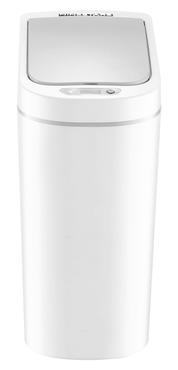 Ninestars Slim Motion Sensor Trash Can for Bathroom