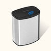 Stainless Steel Motion Sensor Touch Free Trash Can For Bedroom Bathroom | 2 Gallon