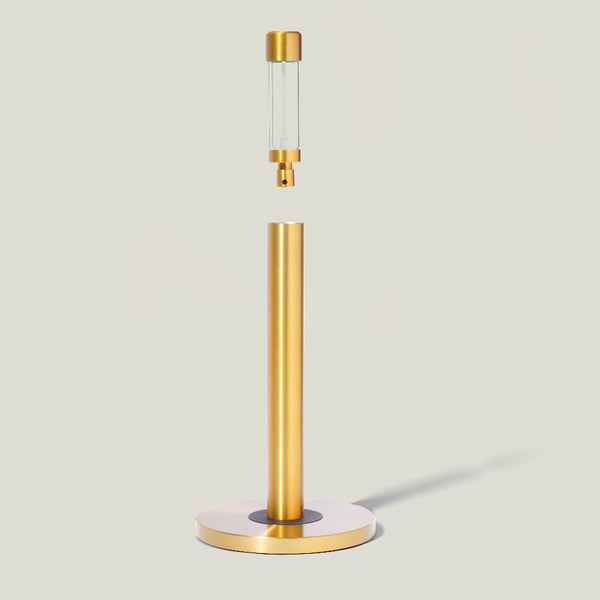 The Obscura Paper Towel Holder plus Spray Bottle Style and Utility