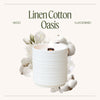 Lucienne - Linen Cotton Oasis Candle