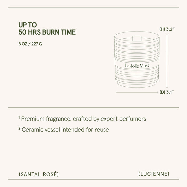 Lucienne - Santal Rosé Candle