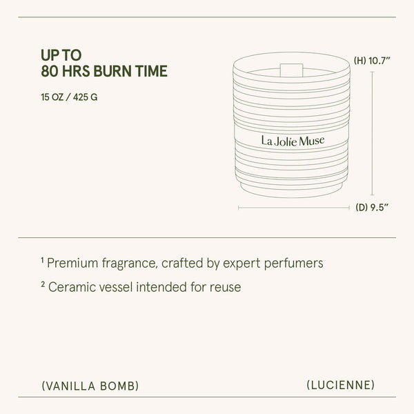 Lucienne - Vanilla Bomb Candle