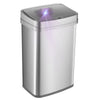 UV Odor Neutralizing Touch-Free Trash Can For Kitchen Office Nursery | 13 Gallon