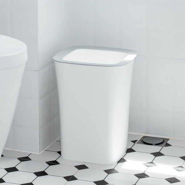 Ninestars Open Top Trash Can for Bathroom