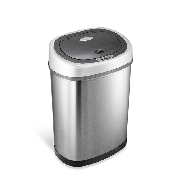 Rectangular Hands-Free Motion Sensor Trash Can For Kitchen and Office | 11 Gallon