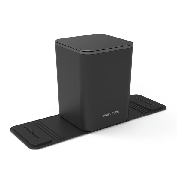 Portable Mini Trash Can With Non-Skid Mat Fold-n-Tuck Design For Car & Trucks | 0.79 Gallon