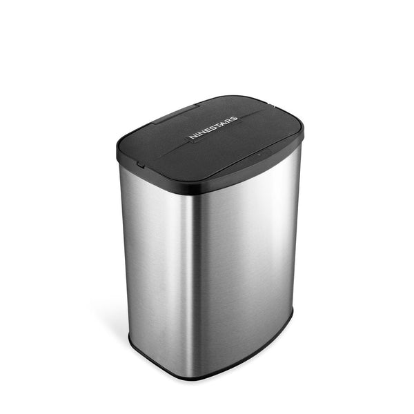 Stainless Steel Motion Sensor Touch Free Trash Can For Bedroom Bathroom | 2 Gallon