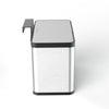 Kitchen Counter Cabinet Trash Can Compost Caddy Stainless Steel | 0.8 Gallon