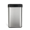 Ninestars Rectangular Motion Sensor Trash Can 