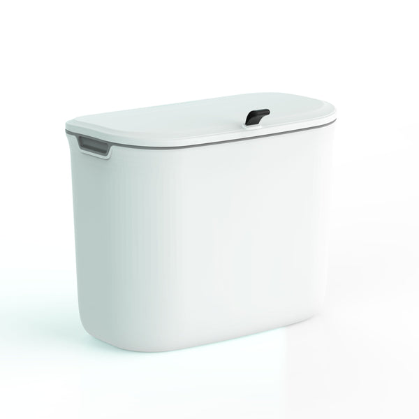 Countertop Hanging Trash Can for Kitchen Bathroom Compost Trash Can | 1.3 Gallon