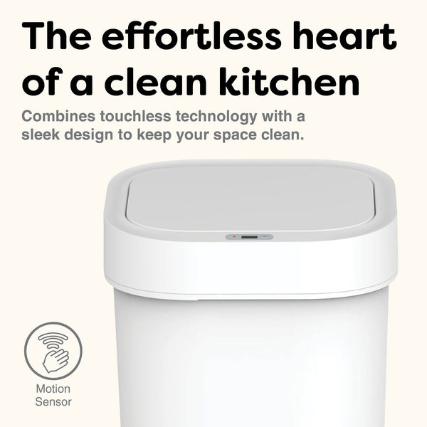 Rectangular Automatic Touchless Infrared Motion Sensor Trash Can | 13 Gallon
