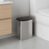 Stainless Steel Motion Sensor Touch Free Trash Can For Bedroom Bathroom | 2 Gallon