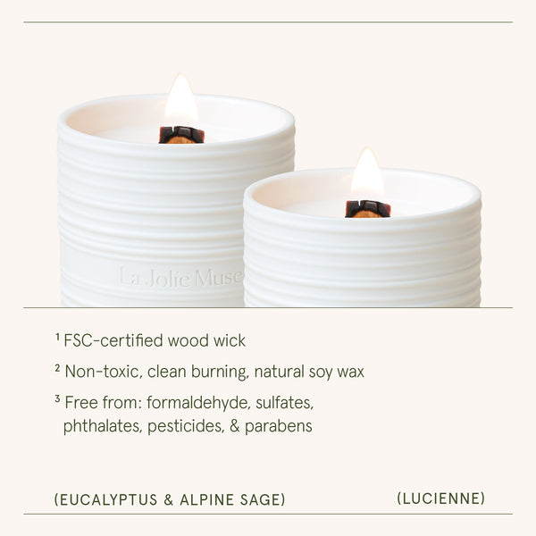 Lucienne - Eucalyptus & Alpine Sage Candle