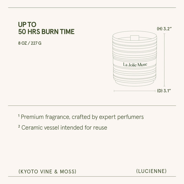 Lucienne - Kyoto Vine & Moss Candle