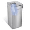 Nova² UV Odor Neutralizing Smart Kitchen Trash Can 13 Gallon Squared | ONT-50-82