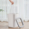  Ninestars Open Top Trash Can for Living Room