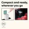 Portable Mini Trash Can With Non-Skid Mat Fold-n-Tuck Design For Car & Trucks | 0.79 Gallon