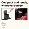 Portable Mini Trash Can With Non-Skid Mat Fold-n-Tuck Design For Car & Trucks | 0.79 Gallon