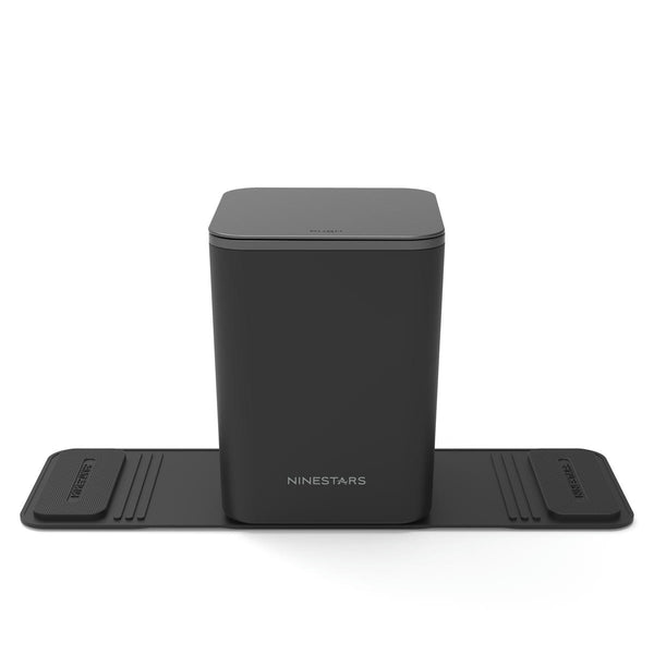 Portable Mini Trash Can With Non-Skid Mat Fold-n-Tuck Design For Car & Trucks | 0.79 Gallon