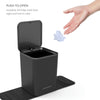 Portable Mini Trash Can With Non-Skid Mat Fold-n-Tuck Design For Car & Trucks | 0.79 Gallon