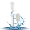 Electric Baby Bottle Cleaning Brush with Sponge Brush & Bristle Head